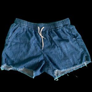 Madewell Drawstring denim shorts